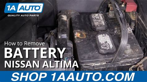 battery junction box location 06 nissanaltima|Nissan Altima battery removal.